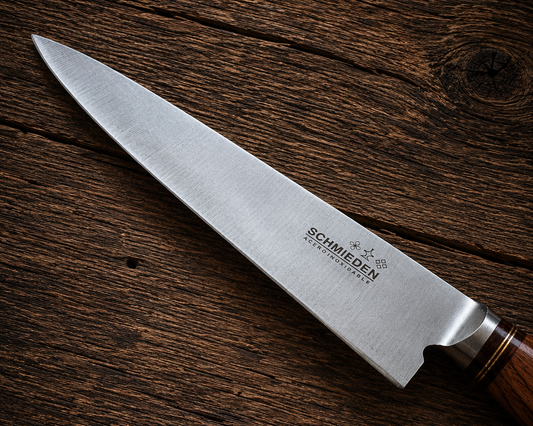 Handcrafted 20cm Stainless steel Knife - Cancharana wood & resin Handle