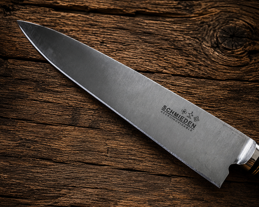 Handcrafted 20cm Stainless steel Knife - Natural deer antler Handle